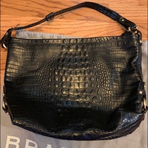 Brahmin Black genuine leather handbag